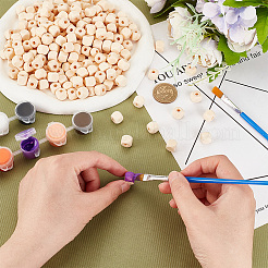 500 шт. Бусины из натурального дерева WOOD-GA0001-50