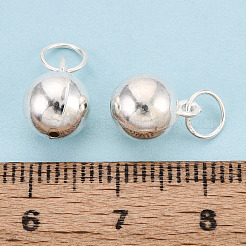 925 подвеска в виде круглого шарика из стерлингового серебра STER-T008-24S