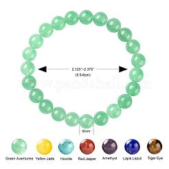 7 pièces 7 bijoux de chakra de style&nbsp;BJEW-LS0001-05