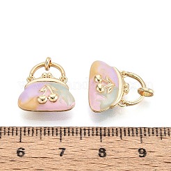 Латунь эмаль подвески KK-T072-25G