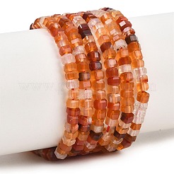 Природный агат бисер нитей&nbsp;G-G345-C33-2x4mm