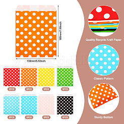 40 шт. 8-х цветные крафт-бумажные пакеты&nbsp;CARB-TA0001-07