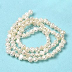 Природные Кеши жемчуг пряди PEAR-E017-27