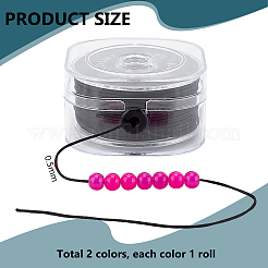 2 рулон 2-х цветная плетеная нейлоновая нить&nbsp;OCOR-PH0004-37B