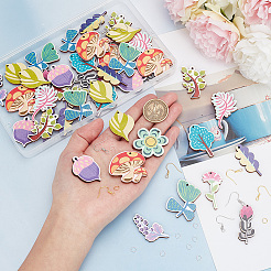 Набор для самостоятельного изготовления сережек из растений&nbsp;DIY-AR0003-33