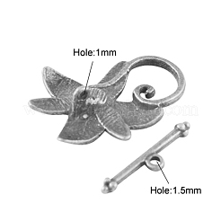 Застежка тоггл из сплава&nbsp;LS-X-PALLOY-A20004-AS-LF
