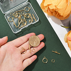 10 комплект латунных застежек-тоглов KK-BBC0021-09