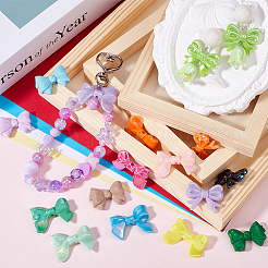 60шт 3 стиля акриловые бусины&nbsp;OACR-SC0002-12