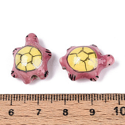 Abalorios de porcelana hechas a mano&nbsp;PORC-T133-15A