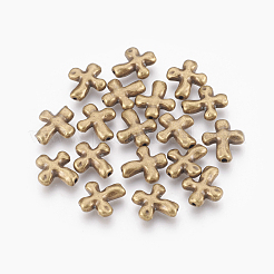 Perles en alliage de style tibétain&nbsp;PALLOY-A018-AB-NR