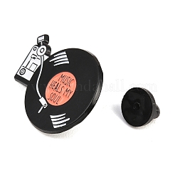 Musik heilt meine Seele Emaille-Broschen&nbsp;JEWB-I062-01EB-01