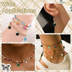 100шт прорезиненные подвески из абс-пластика&nbsp;KY-CJ0002-14