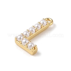 Подвески из искусственного жемчуга KK-P230-17G-L