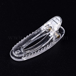 Прозрачные пластиковые заколки крокодил PHAR-F016-03