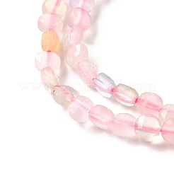 Природные морганит нитей бисера G-C179-A4mm-10