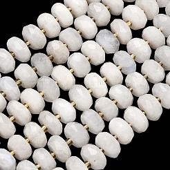 Бусины из натурального радужного лунного камня G-L642-J06-01