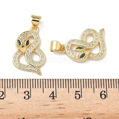 Colgante micropavé cubic zirconia de latón&nbsp;KK-L243-29G-07