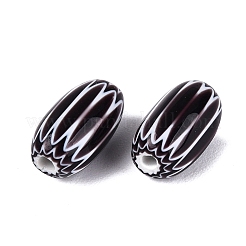 Cuentas de barril de vidrio millefiori hechas a mano&nbsp;LS-LA-N002-02A