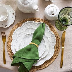 6 шт. Кольца для салфеток из сплава&nbsp;AJEW-CP0009-05G