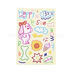 8 шт. самоклеящиеся наклейки из ПВХ&nbsp;LS-STIC-L001-03