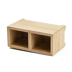 Portalápices rectangulares de madera&nbsp;WD-CBA95BD-01