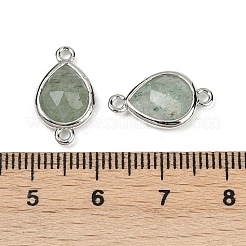 Подвески из кварцевого соединителя с натуральной зеленой клубникой&nbsp;G-L514-048G-08