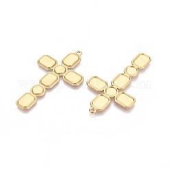 Большие подвески-кресты из нержавеющей стали 304&nbsp;STAS-T067-41G