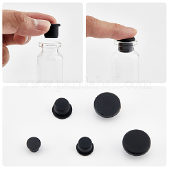 30 шт. 5 стили силиконовых заглушек для отверстий&nbsp;AJEW-GF0011-63F