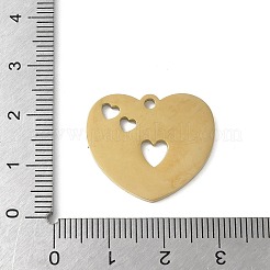 Подвески из нержавеющей стали 304 с ажурной отделкой&nbsp;STAS-E501-07G