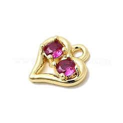 Латунные микро проложить кубического циркония подвески&nbsp;KK-L258-11G-05