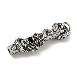 316 подвеска из нержавеющей стали с хирургическим микропаве с кубическим цирконием&nbsp;STAS-Z073-60AS-02