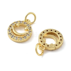 Латунные микро проложить кубического циркония подвески&nbsp;KK-C092-13G