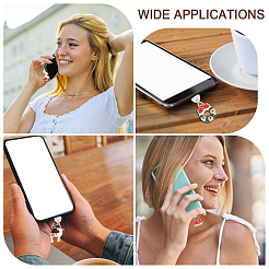 Рождественская тема пластиковые мобильные пылезащитные заглушки PALLOY-GL00005