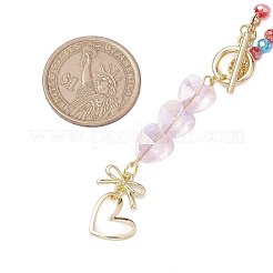 Collane ciondolo in ottone&nbsp;NJEW-JN04879