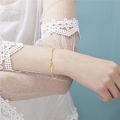 15шт 3 цвета сплава полые сердца открытые браслеты манжеты набор для женщин BJEW-AN0001-57