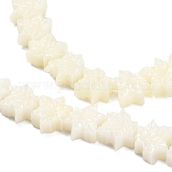 Резные бусины из синтетического коралла&nbsp;BSHE-H114-02B