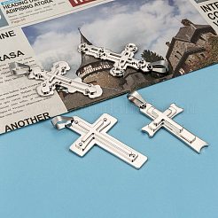 Большие подвески из не тускнеющей нержавеющей стали 201&nbsp;STAS-I002-M06-1