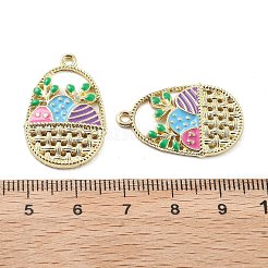 Пасхальные подвески из эмали ENAM-E360-01G-02