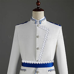 9 м металлизированная кружевная отделка SRIB-WH0011-095B