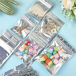 60 шт. 3 стиля блестящие голографические звезды пластиковая упаковка инь-ян пакеты с застежкой-молнией&nbsp;OPP-DJ0001-02
