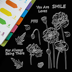 PVC-Plastikstempel&nbsp;DIY-WH0167-56-382