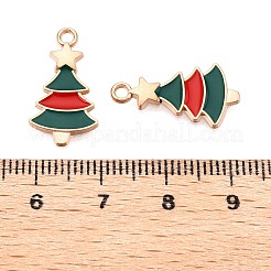 Noël alliage thème pendentifs émail&nbsp;ENAM-T020-10J
