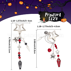 Наборы заколок для волос со звездочками своими руками&nbsp;DIY-SC0031-77