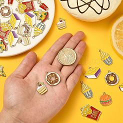 40шт 8 стиля подвески из сплава с эмалью&nbsp;ENAM-CJ0003-39