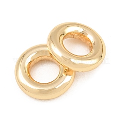 304ステンレススチールリンクリング  ラウンド  ラックめっき  長持ちメッキ  ゴールドカラー  15x4mm&nbsp;SA-CBA76DA-21G-J