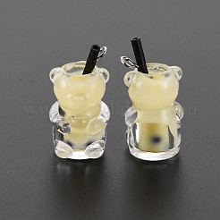 Подвески из непрозрачной смолы RESI-T052-03