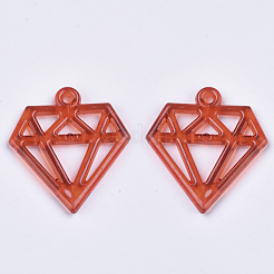 Прозрачные акриловые подвески&nbsp;TACR-T015-074