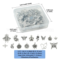 15 стили подвески из сплава в тибетском стиле&nbsp;TIBE-FS0002-73