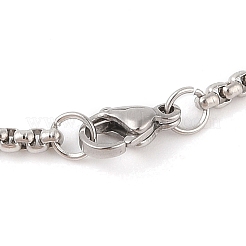 Ожерелья из сплава с подвеской в виде мифического ангела с четырьмя крыльями NJEW-P316-06AS