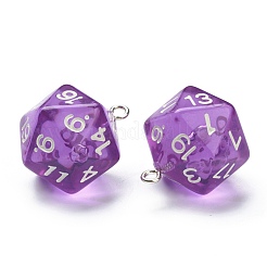 Прозрачные акриловые подвески&nbsp;MACR-O044-03D